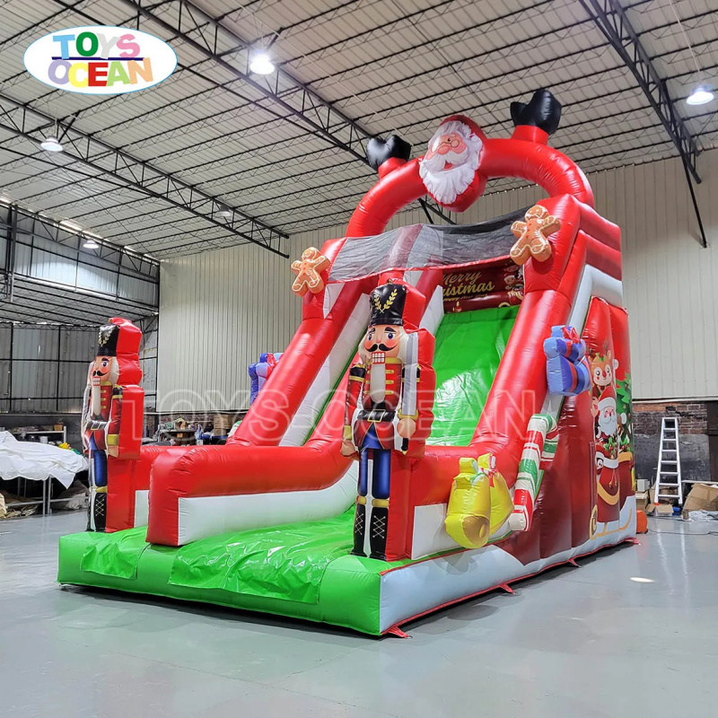 Kids Outdoor Slide - Customized Outdoor Christmas Inflatable Slide, Suitable