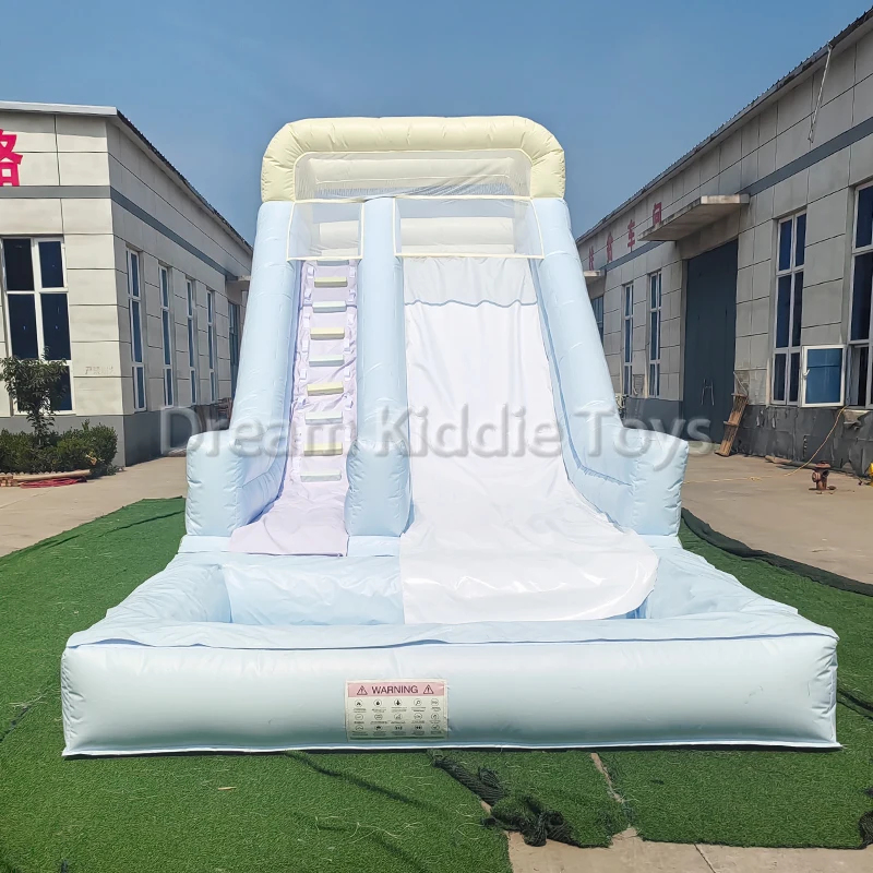 Kids Outdoor Slide - Commercial Inflatable Water Slide With Splash