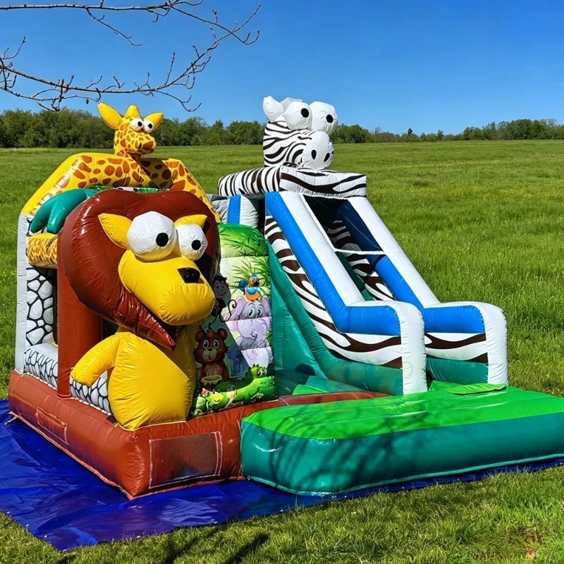 Kids Outdoor Zoo - Outdoor Durable PVC Jungle Animal Lion