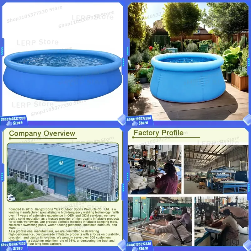 Large 3.0m X 76cm PVC Swimming - đánh giá và giá Kids Outdoor Garden Toys