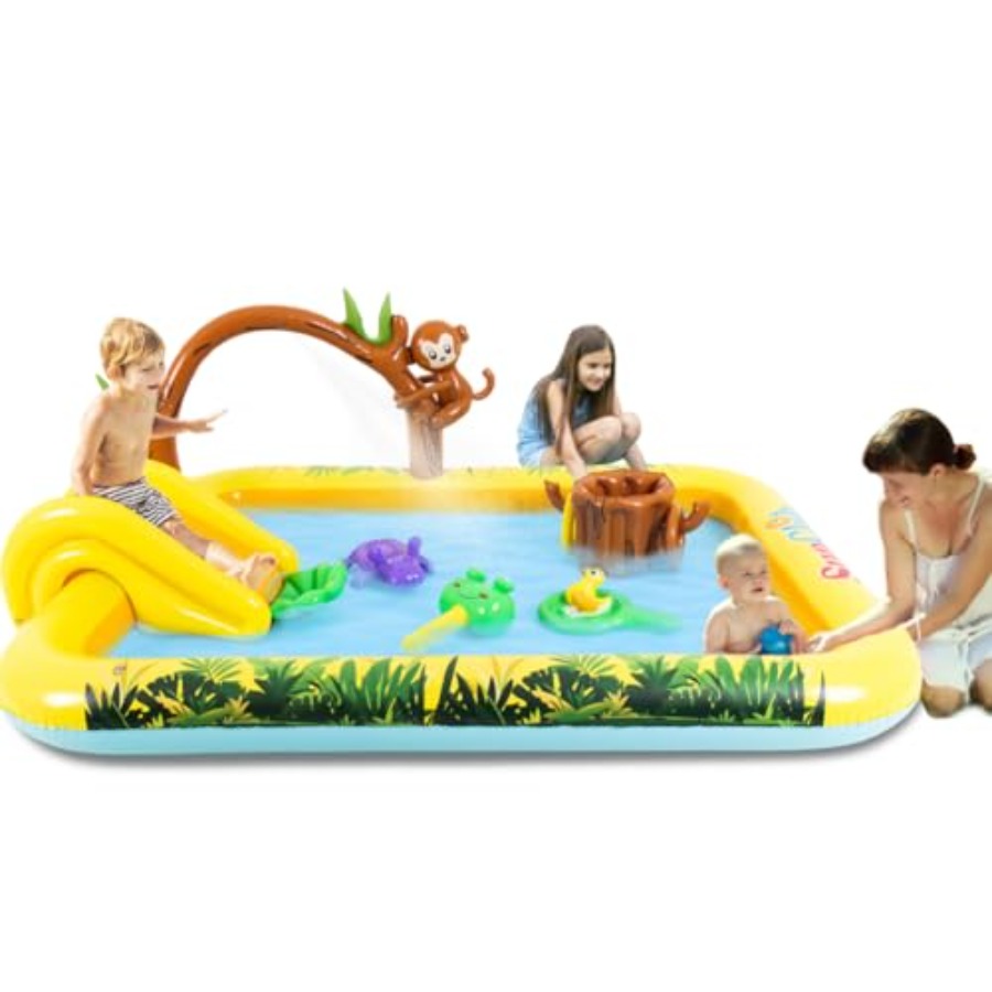 Outdoor inflatable jungle anim - đánh giá và giá Kids Outdoor Garden Toys