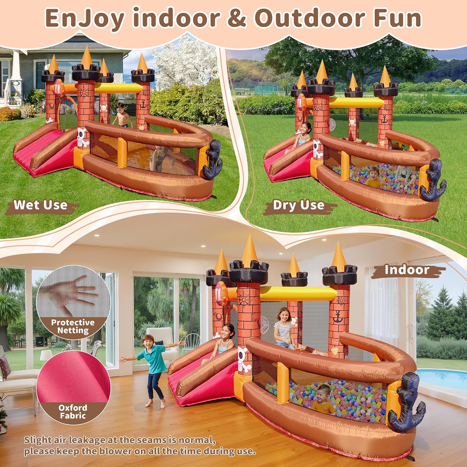Inflatable Bounce House for Ki - đánh giá và giá Kids Outdoor Slide