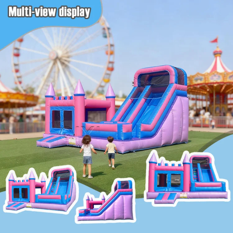 Commercial Bounce House Colorf - đánh giá và giá Kids Outdoor Slide