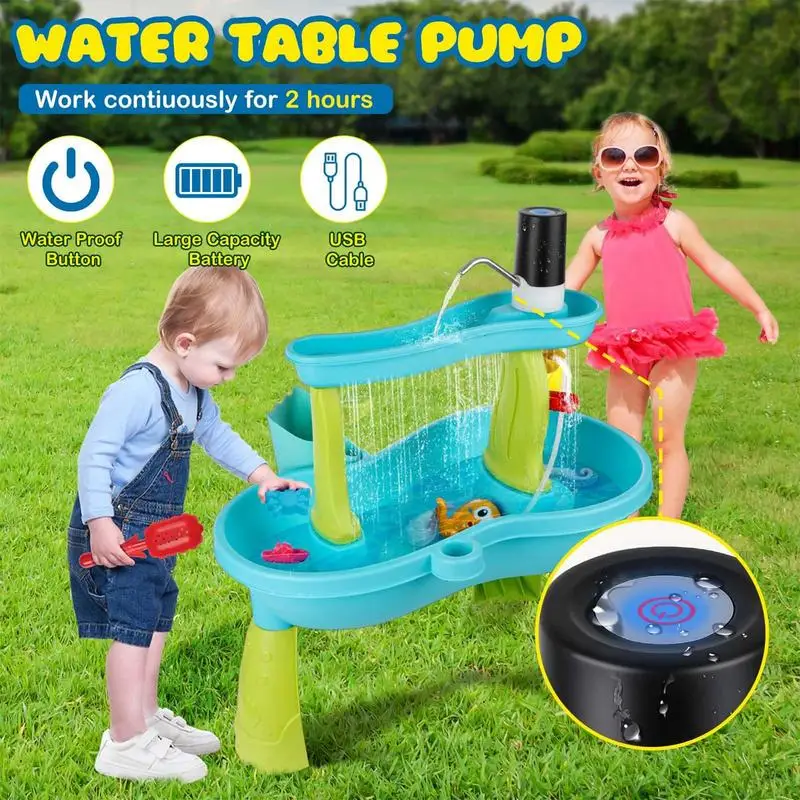 Kids Water Pump Fun Outdoor Wa - đánh giá và giá Kids Outdoor Water Table