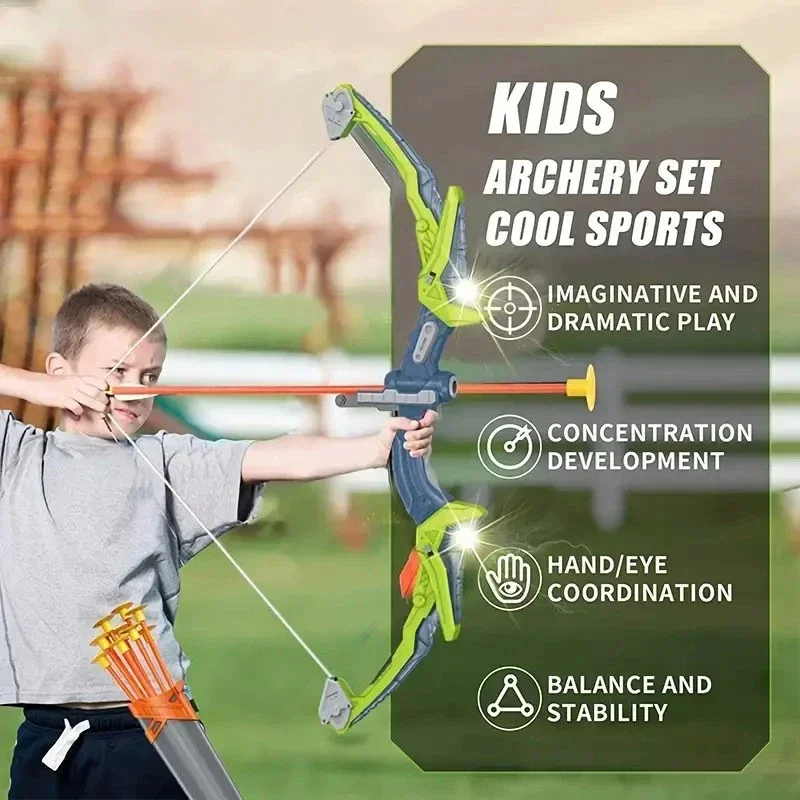 Kids Outdoor Shooting Toy Bow  - đánh giá và giá Kids Outdoor Archery Set