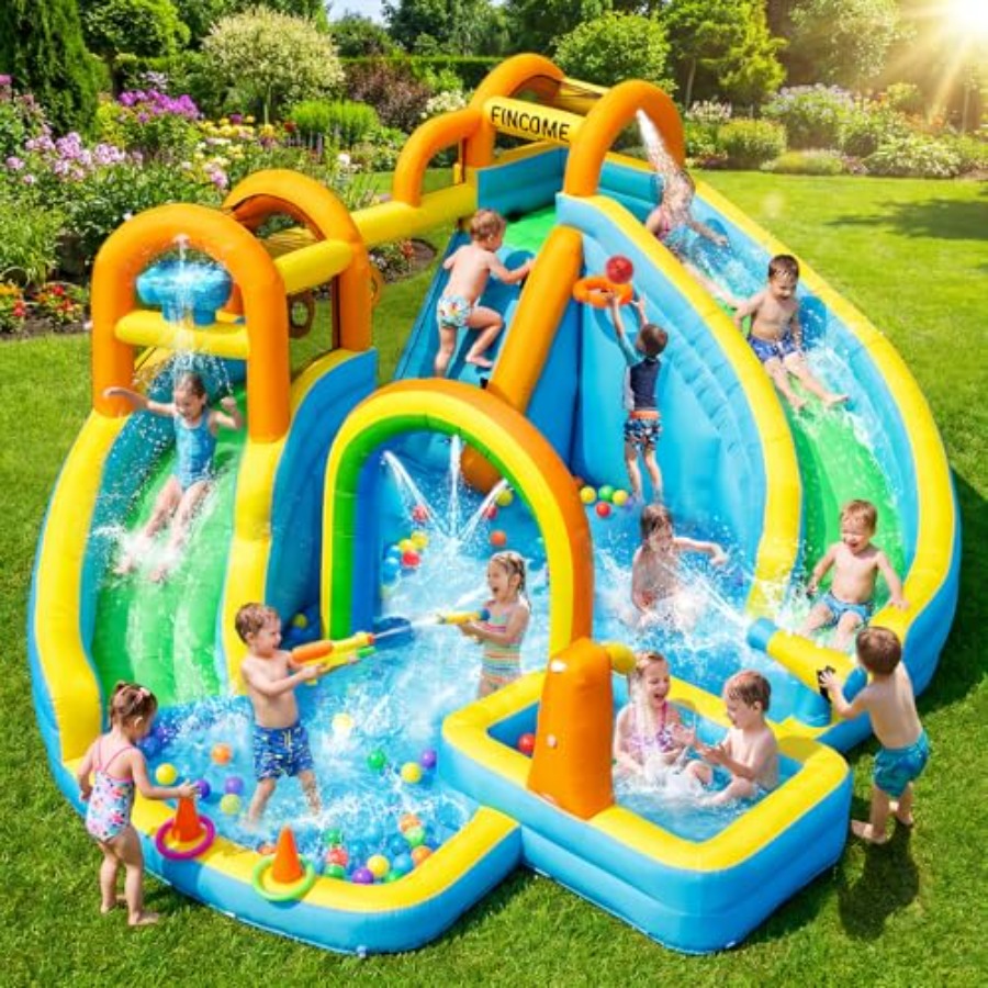 Backyard outdoor inflatable wa - đánh giá và giá Kids Outdoor Slide