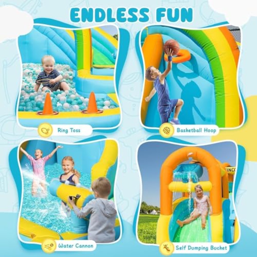 Backyard outdoor inflatable wa - đánh giá và giá Kids Outdoor Slide