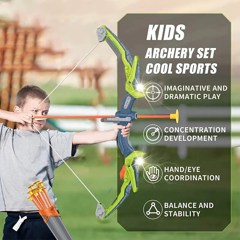 Kids Archery Bow and Arrow Set - đánh giá và giá Kids Outdoor Archery Set