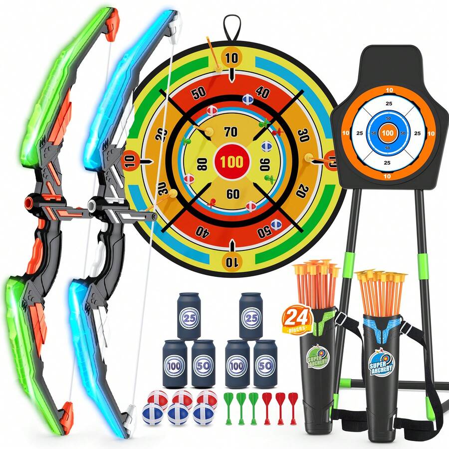 2 Pack Kids Bow And Arrow With - đánh giá và giá Kids Outdoor Archery Set