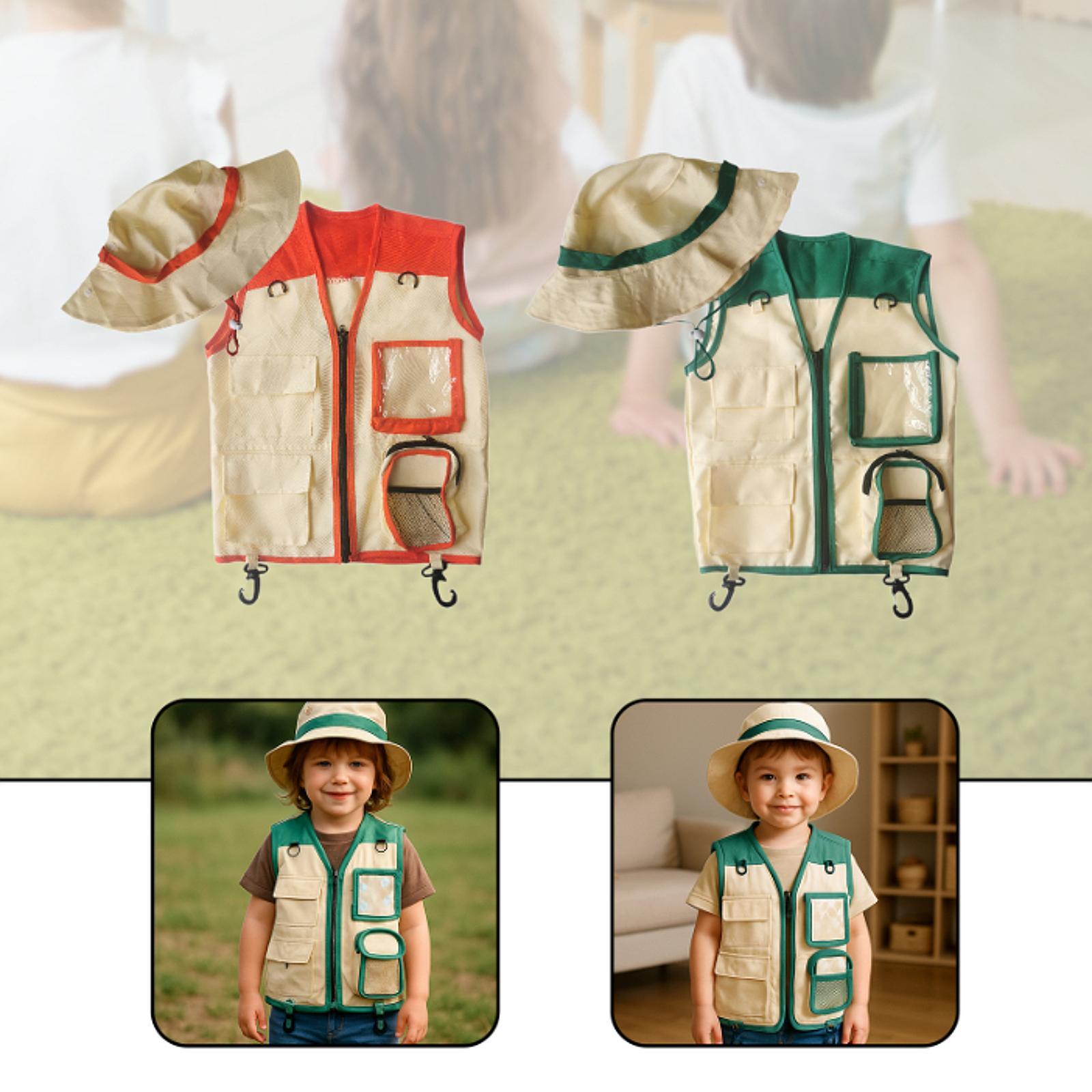 Kids Explorer Vest and Hat for - đánh giá và giá Kids Outdoor Zoo