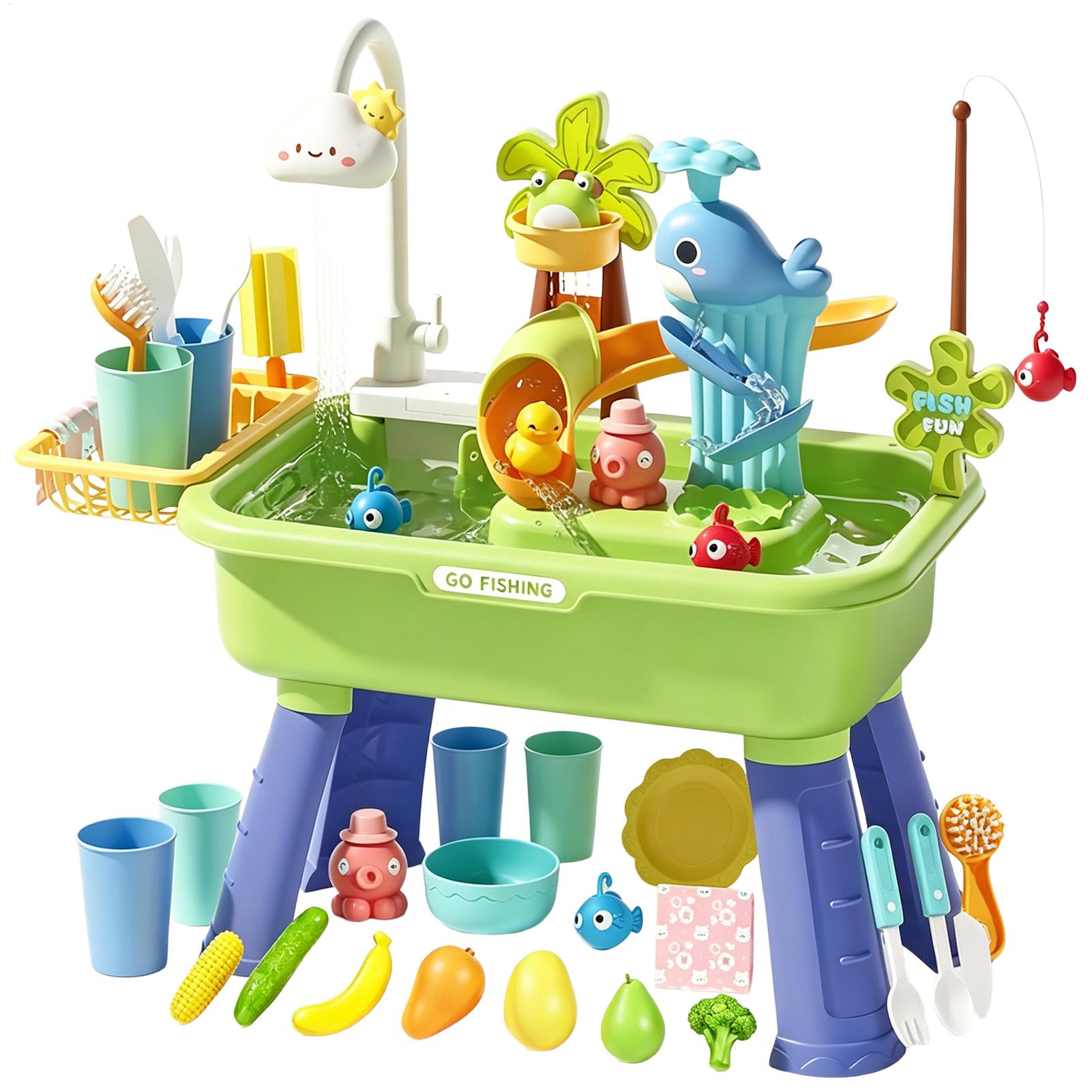 Kids Water Table with Pump, Se - đánh giá và giá Kids Outdoor Water Table