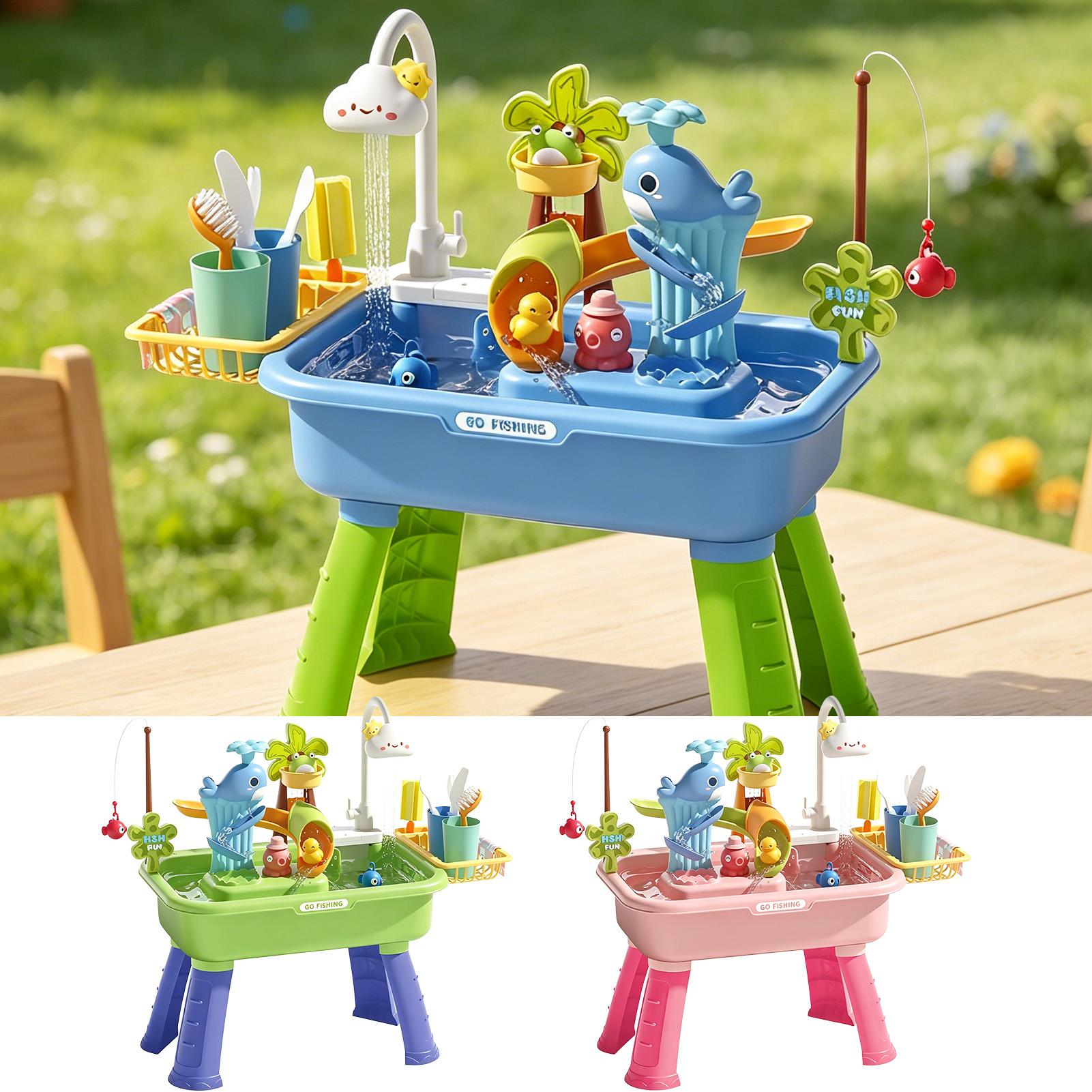 Kids Water Table with Pump, Se - đánh giá và giá Kids Outdoor Water Table