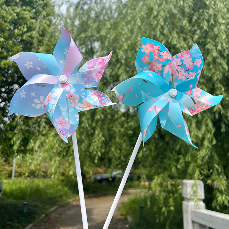 New Rotating Colorful Flower W - đánh giá và giá Kids Outdoor Garden Toys