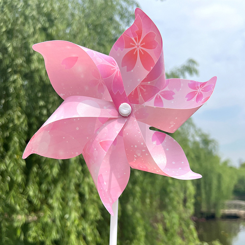 New Rotating Colorful Flower W - đánh giá và giá Kids Outdoor Garden Toys