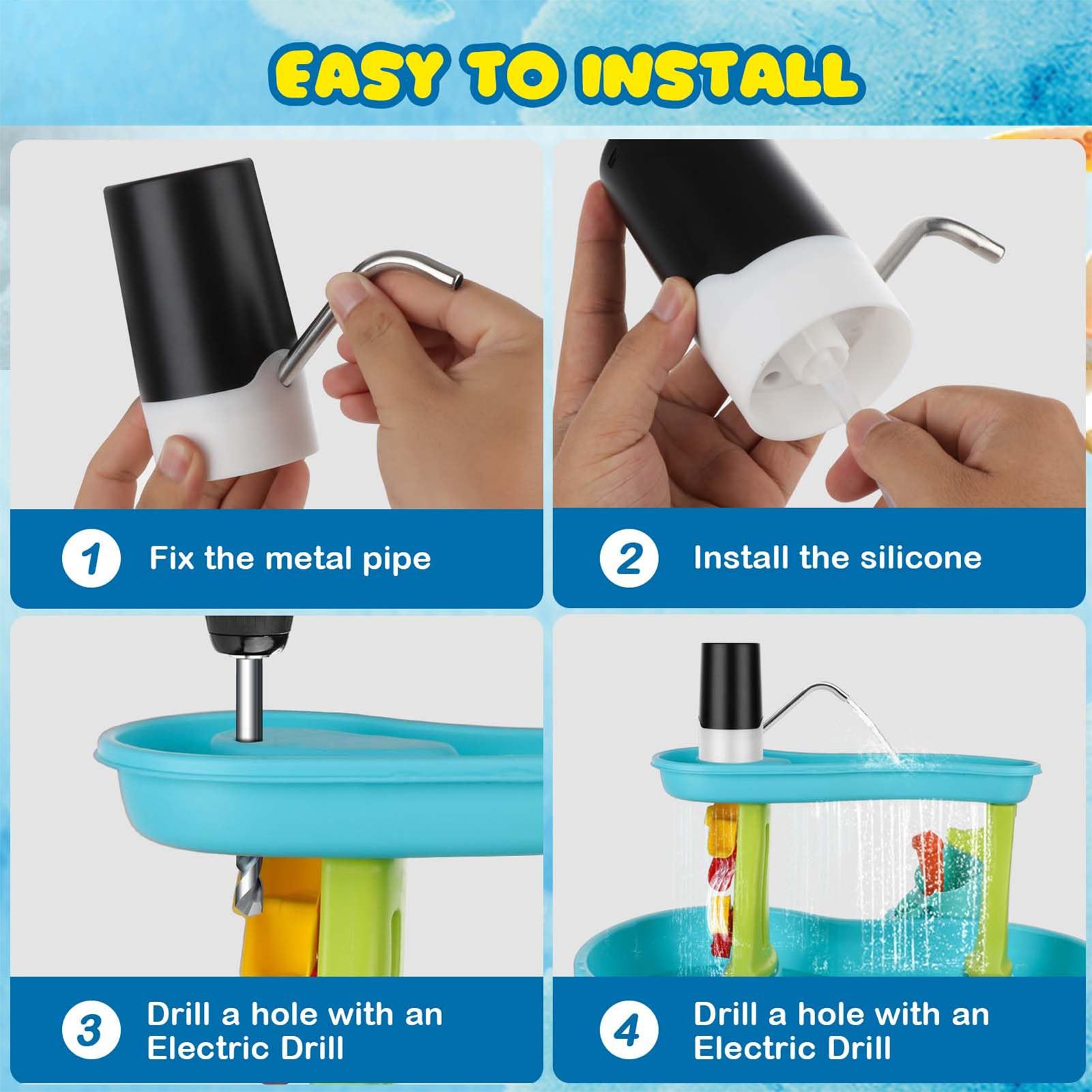 Small Cordless Rechargeable Wa - đánh giá và giá Kids Outdoor Water Table