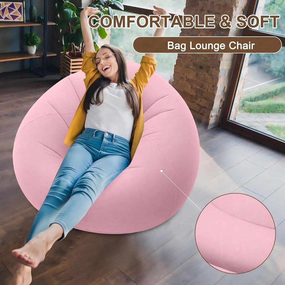 Inflatable Bean Bag Chairs, Pi - đánh giá và giá Kids Outdoor Lounger Chair