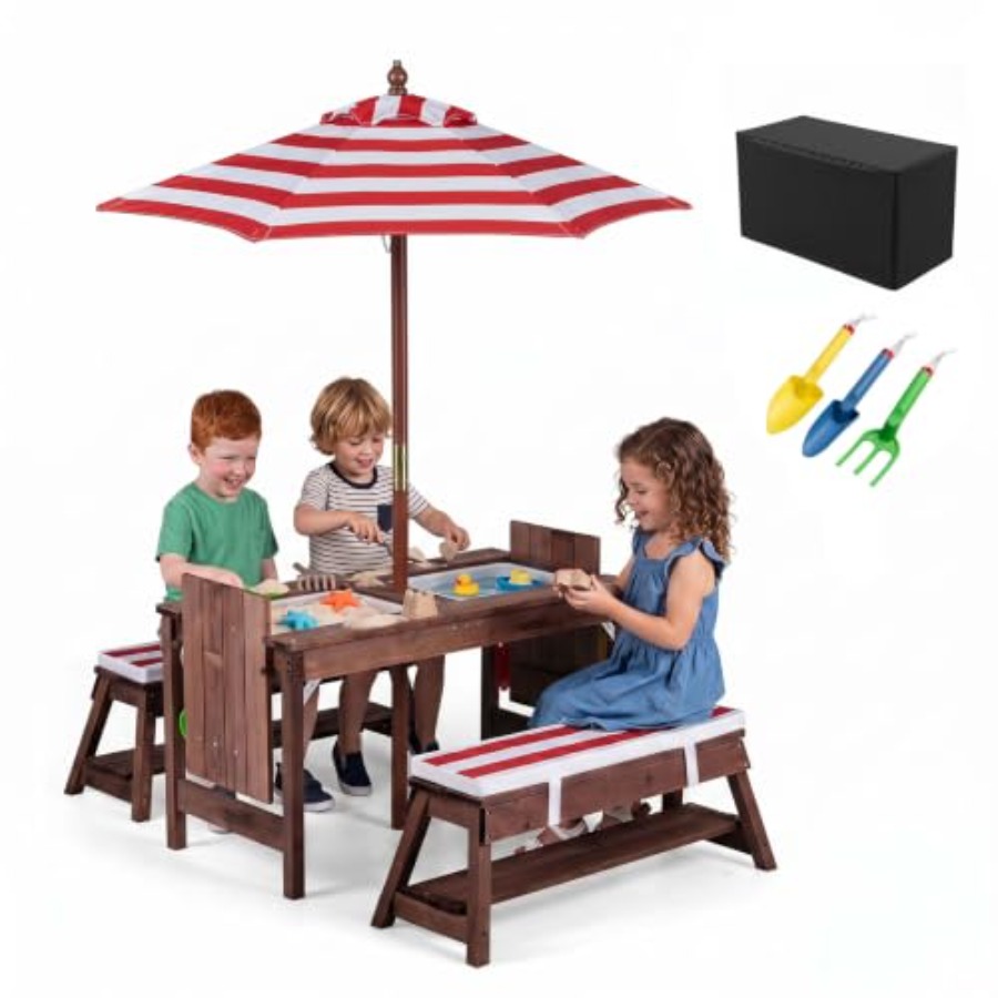 Outdoor kids picnic table for  - đánh giá và giá Kids Outdoor Water Table