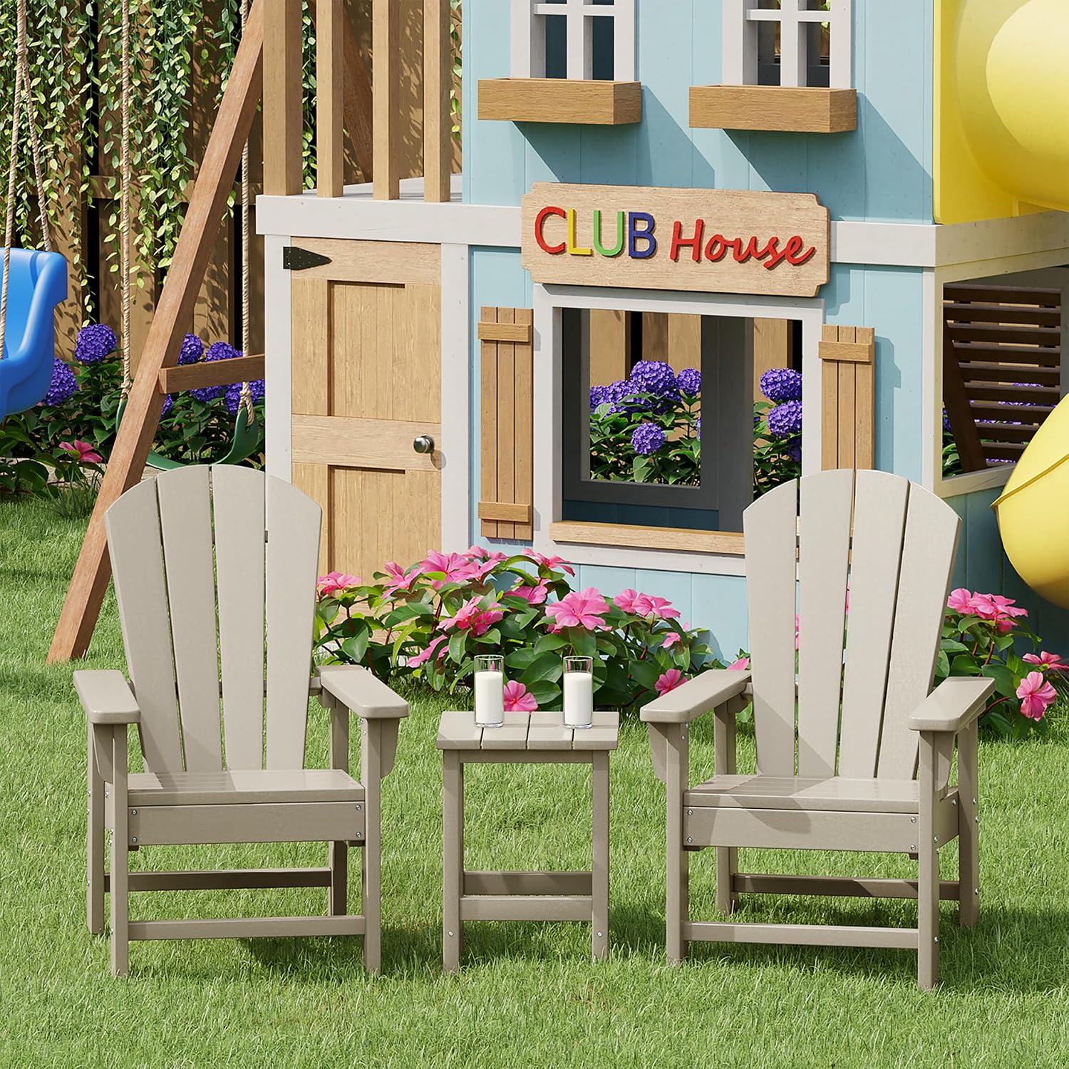 Kids Outdoor Chair Set of 2, T - đánh giá và giá Kids Outdoor Lounger Chair