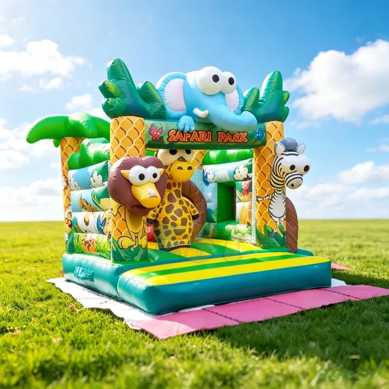 Jungle Commercial Inflatable B - đánh giá và giá Kids Outdoor Zoo