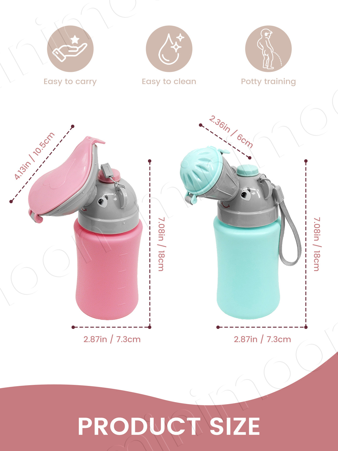Portable Kids Travel Pee Bottl - đánh giá và giá Kids Outdoor Urinal