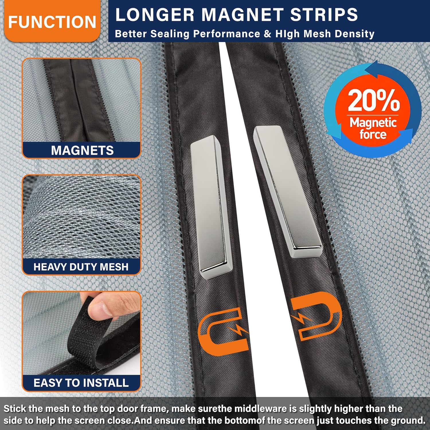 Magnetic Screen Door，Screen Do - đánh giá và giá Outdoor Kid Friendly