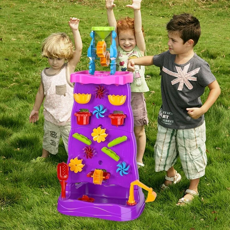 Water Table for Kids Double-Si - đánh giá và giá Kids Outdoor Activity Table