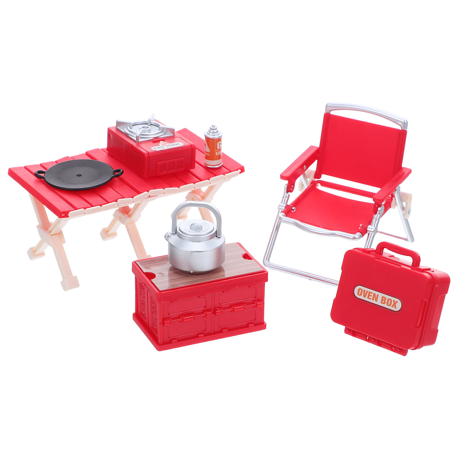1Set Miniature Camping Furnitu - đánh giá và giá Kids Outdoor Activity Table