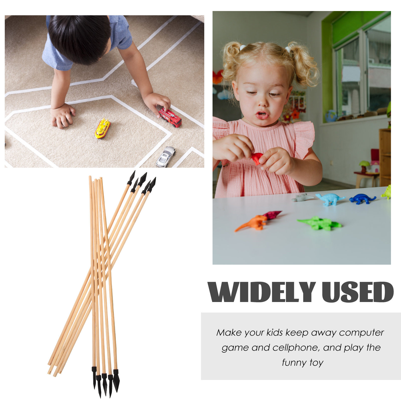 10Pcs Wood Throw Pot Arrows Cr - đánh giá và giá Kids Outdoor Archery Set