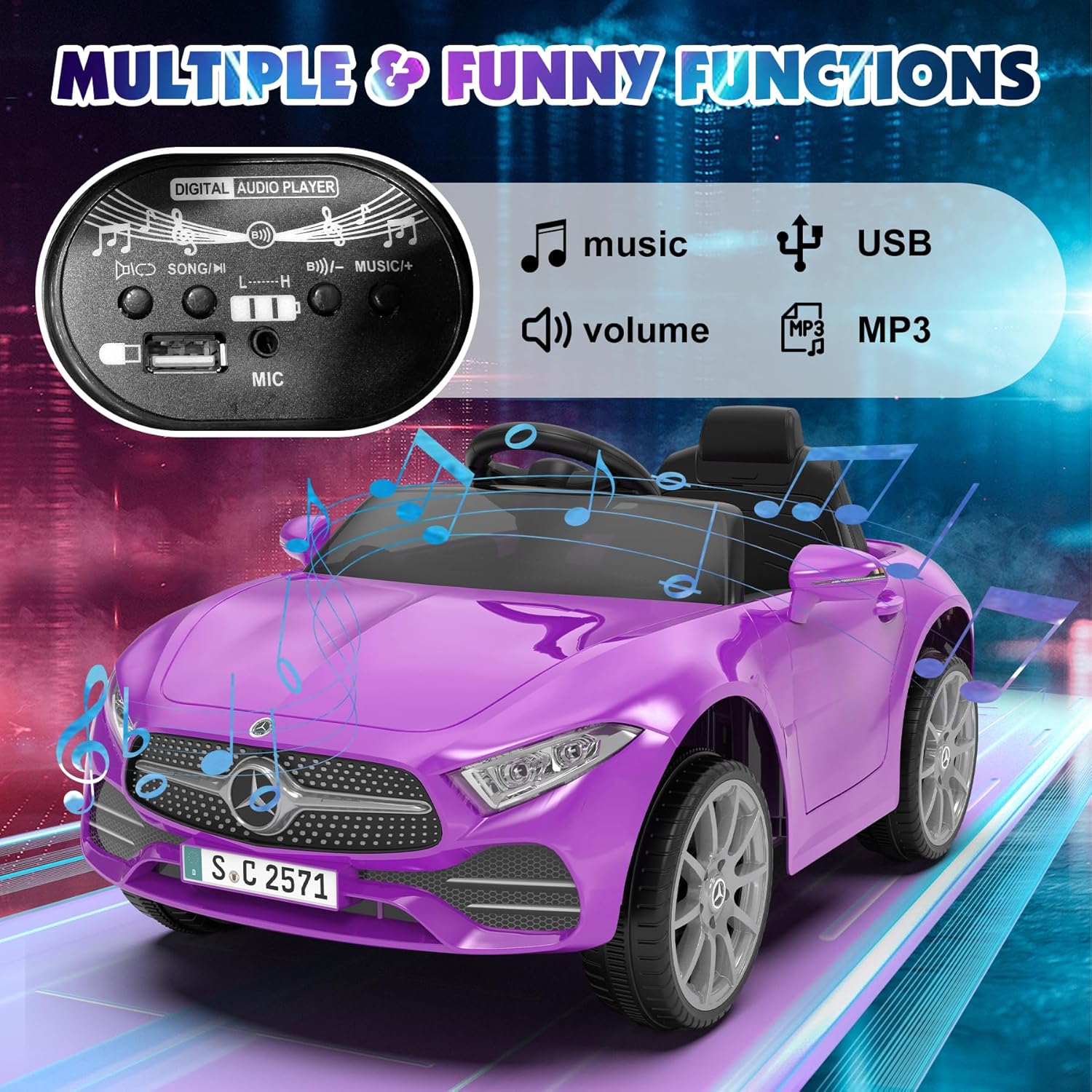 12V Battery Powered Electric R - đánh giá và giá Ride On Toy Car