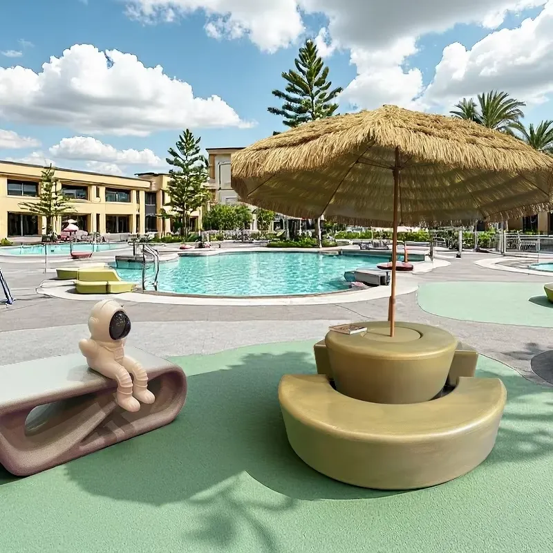 Modern Outdoor Round Table and - đánh giá và giá Kids Outdoor Bench With Umbrella