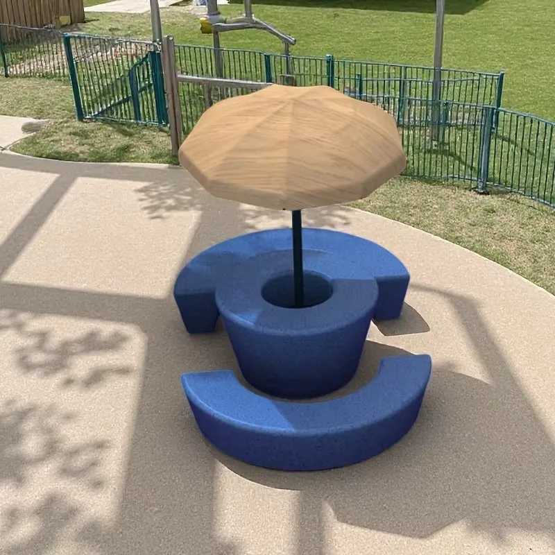 Modern Outdoor Round Table and - đánh giá và giá Kids Outdoor Bench With Umbrella