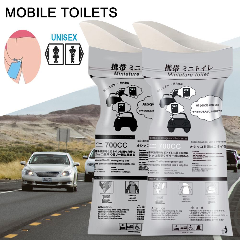 700ML Easy Take Piss Bags Unis - đánh giá và giá Kids Outdoor Urinal