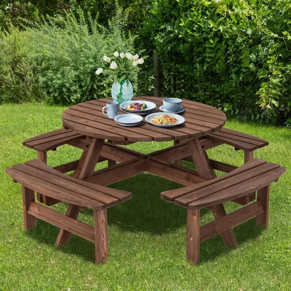 Wooden Picnic Table Set with W - đánh giá và giá Kids Outdoor Bench With Umbrella