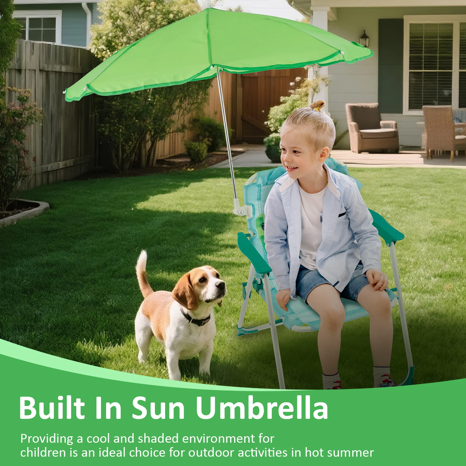 Kids Folding Beach Chair With  - đánh giá và giá Kids Outdoor Lounger Chair
