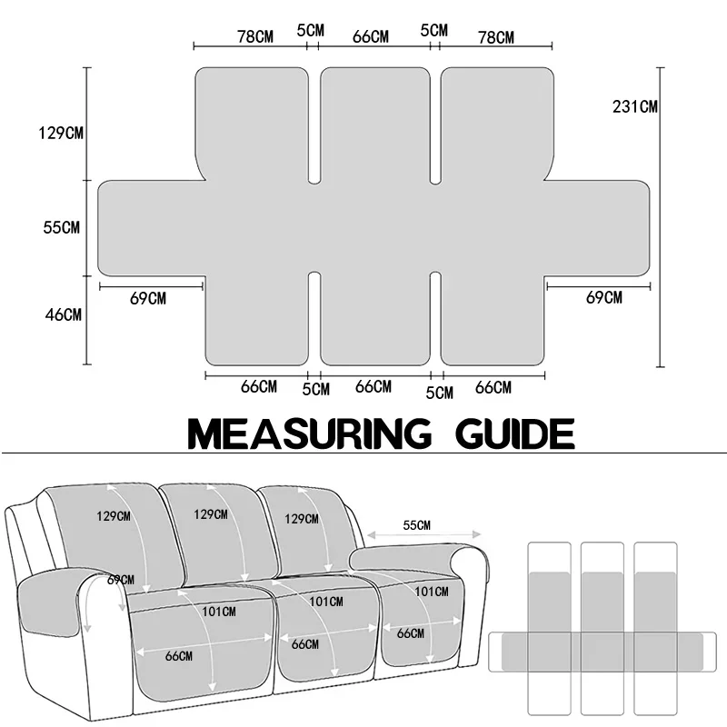 1/2/3 Seater Recliner Sofa Cov - đánh giá và giá Kids Outdoor Lounger Chair