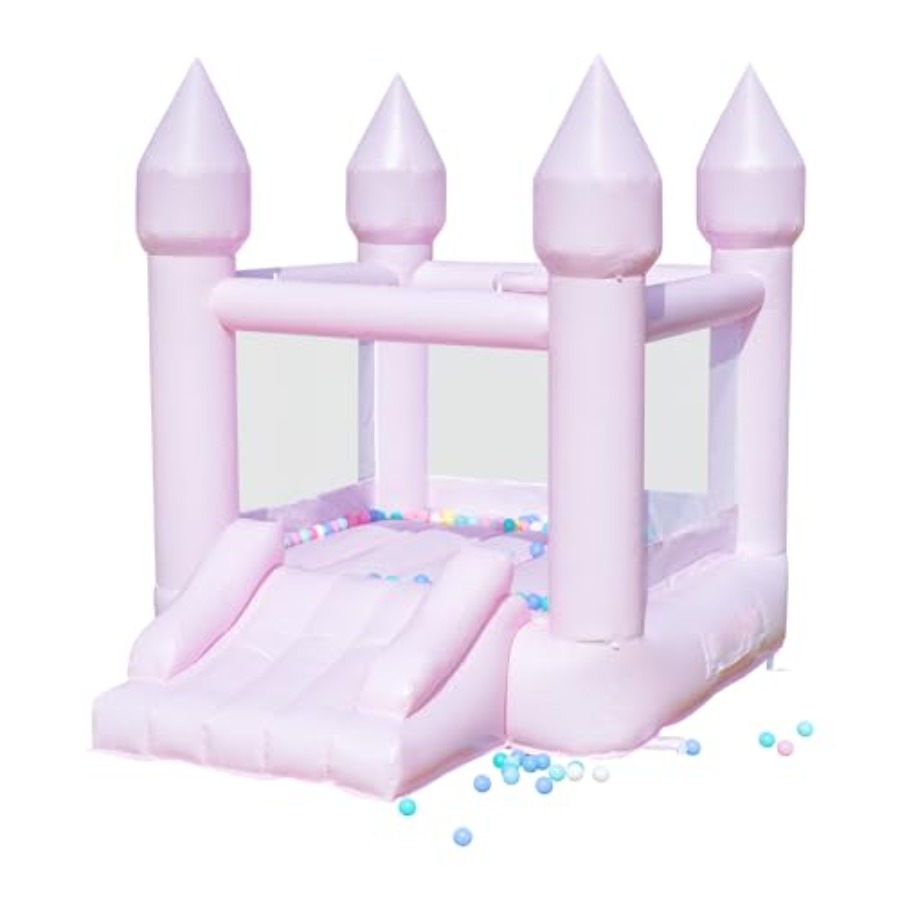 PVC bounce house for kids 3-6  - đánh giá và giá Kids Outdoor Slide