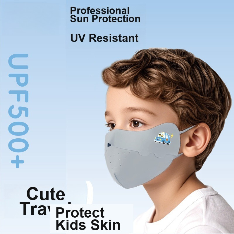 Kids Ice Silk Face Mask Cute P - đánh giá và giá Outdoor Kid Friendly