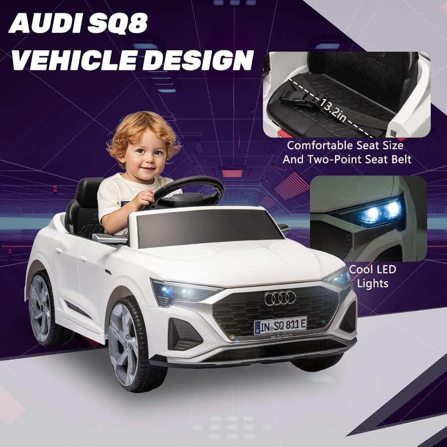 12V Licensed Audi SQ8 Ride on  - đánh giá và giá Ride On Toy Car
